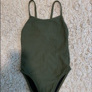 Jolyn Rhys Army Green 28 Onesie Barely Worn/Like New